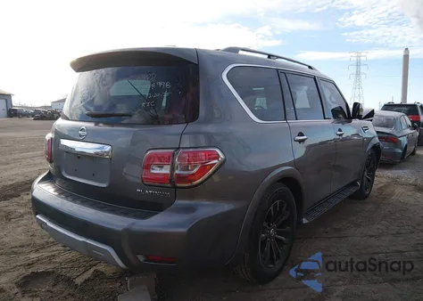 2018 Nissan Armada Platinum z USA, uszkodzony, nr VIN JN8AY2NE3J9732072